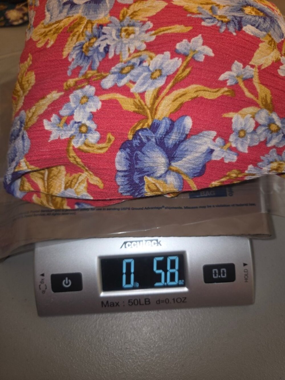 American Eagle Outfitters Floral Halter Dress - Red With Blue & Yellow Flowers S - Picture 13 of 13